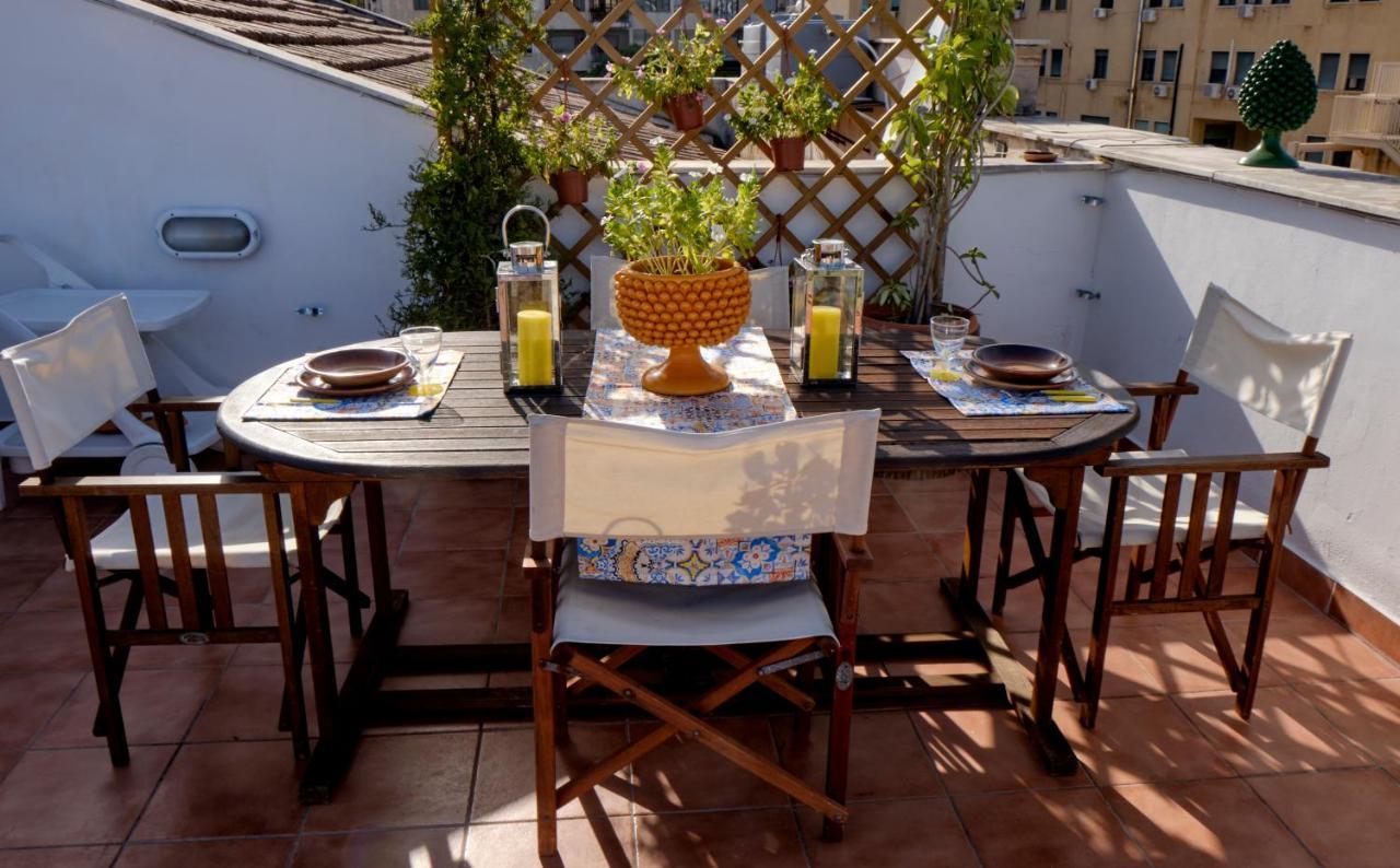 Apartament Attico Con Terrazza Sul Porto Palermo Zewnętrze zdjęcie