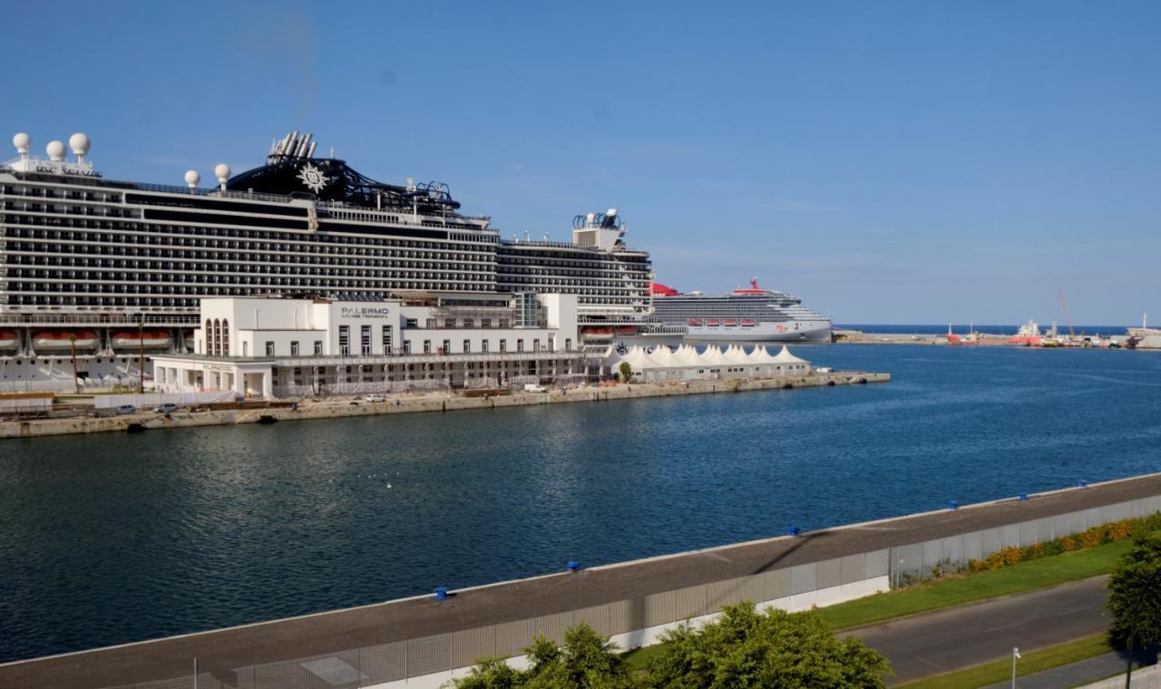 Apartament Attico Con Terrazza Sul Porto Palermo Zewnętrze zdjęcie