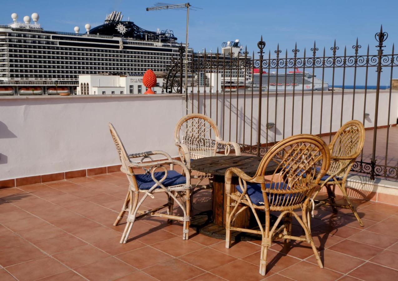 Apartament Attico Con Terrazza Sul Porto Palermo Zewnętrze zdjęcie